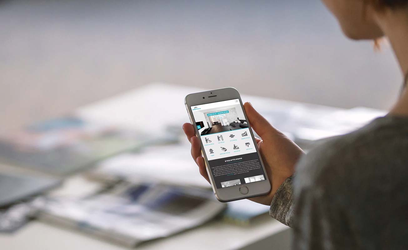 ים פרויקטים - אתר תדמית - מסך 3 מהפרויקט